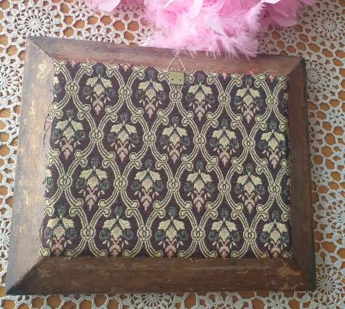 Vintage Painting in Wooden Frame