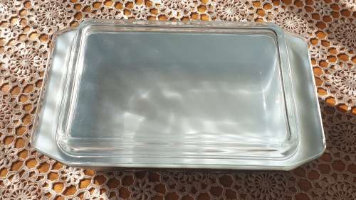 Vintage Pyrex Black Snowflake Bowl