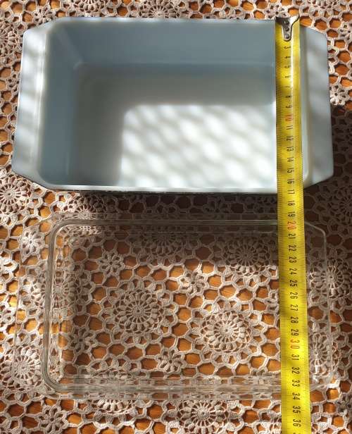 Vintage Pyrex Black Snowflake Bowl