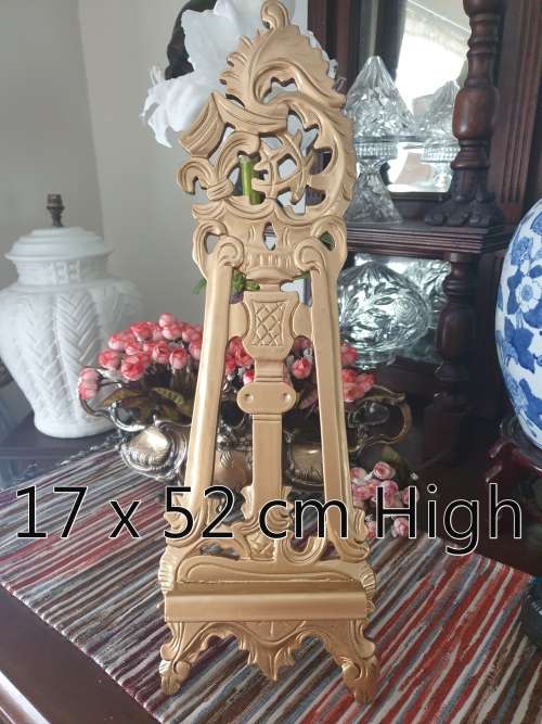 Gold Color Wooden Easel