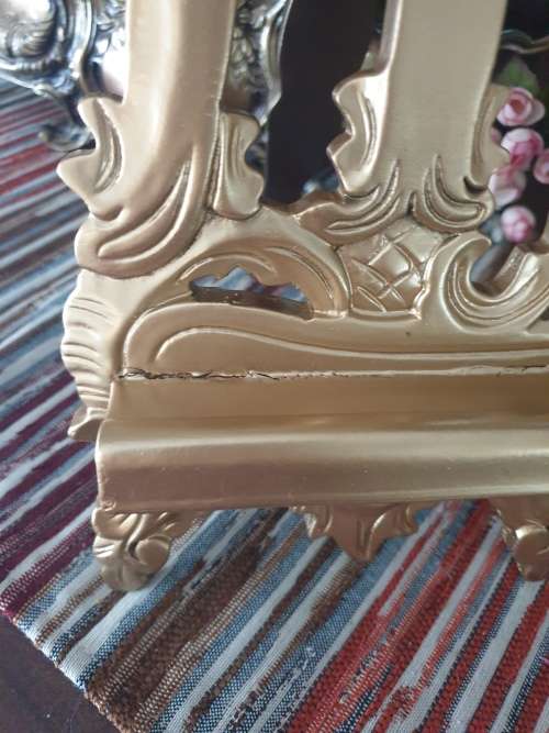 Gold Color Wooden Easel