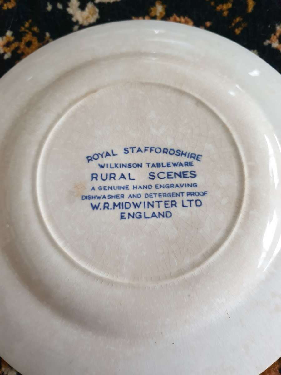 Two Vintage Wall Plates