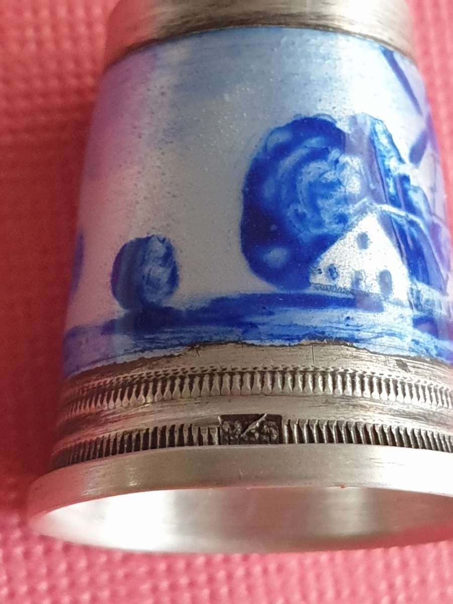 935 Sterling Silver Thimble