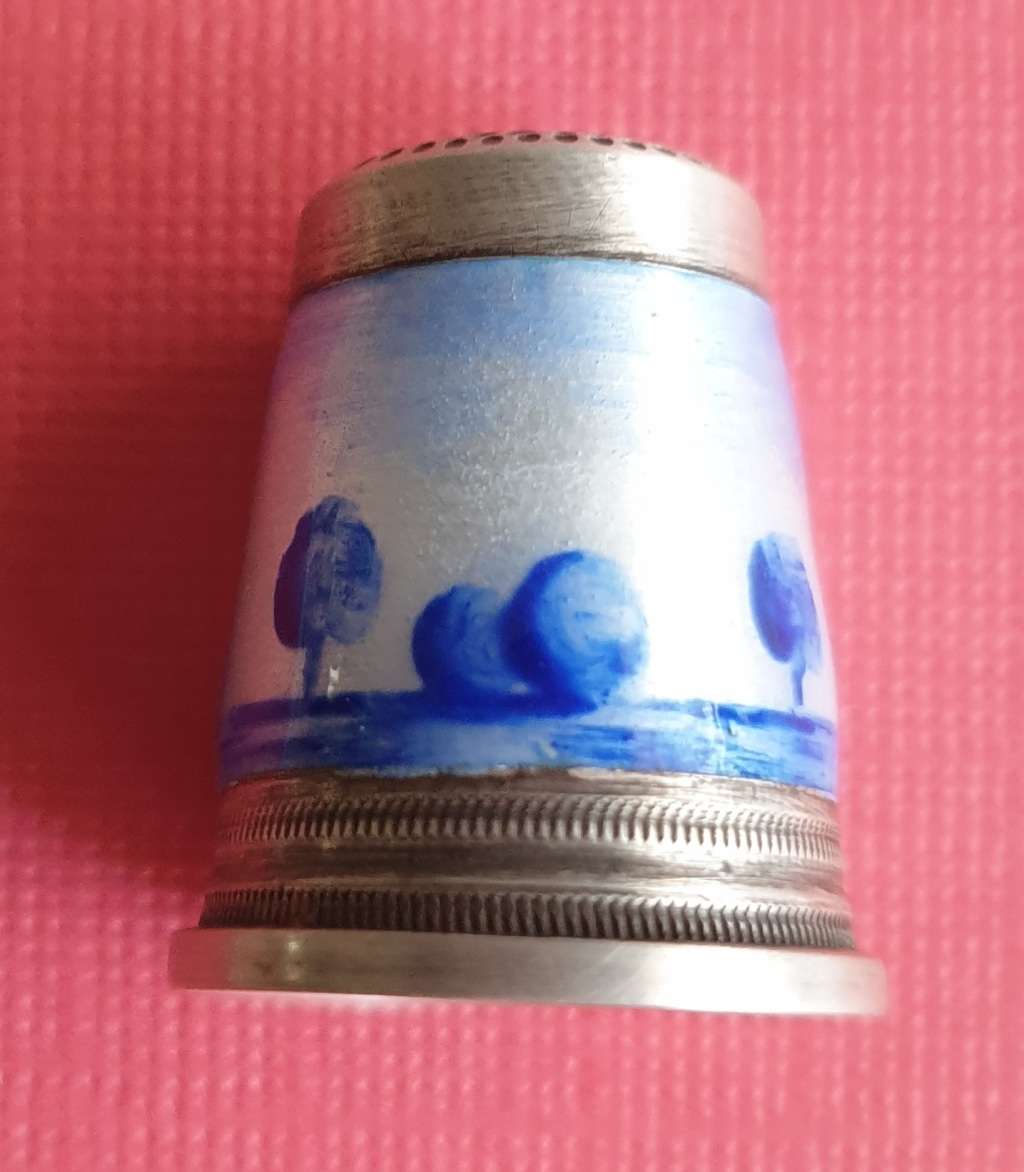 935 Sterling Silver Thimble
