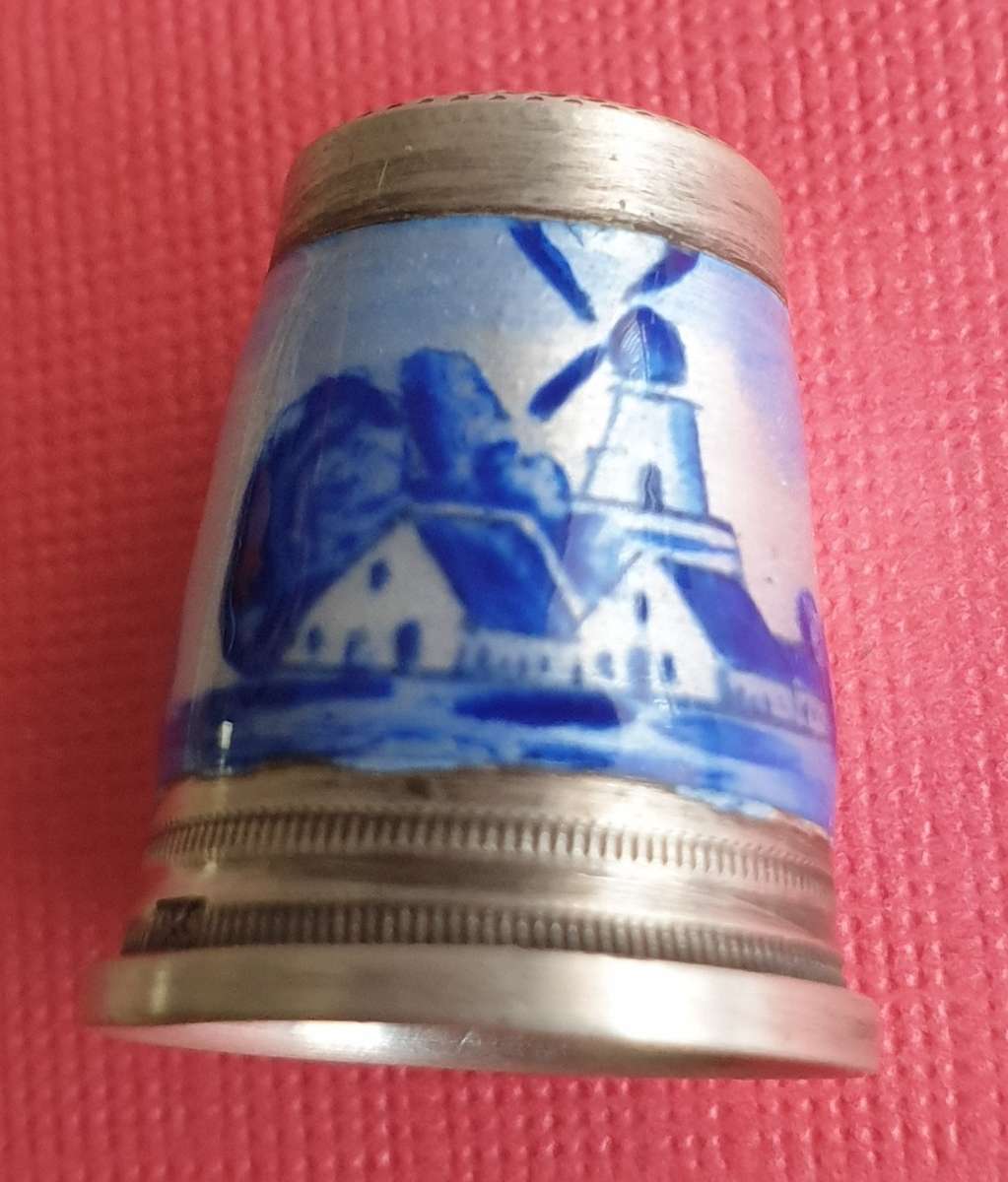 935 Sterling Silver Thimble