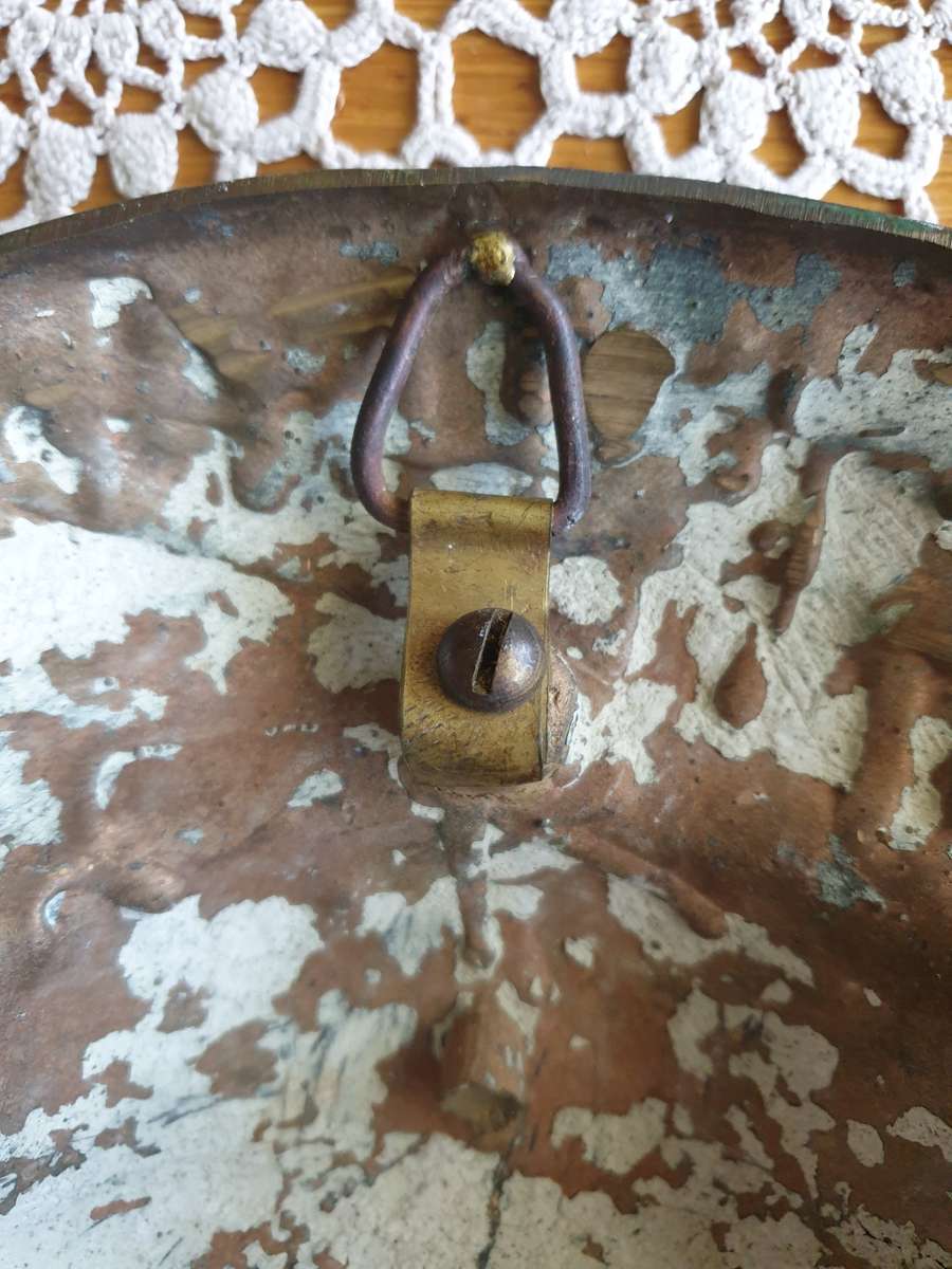 BRONZE FACE MASK | VINTAGE | SIGNED |