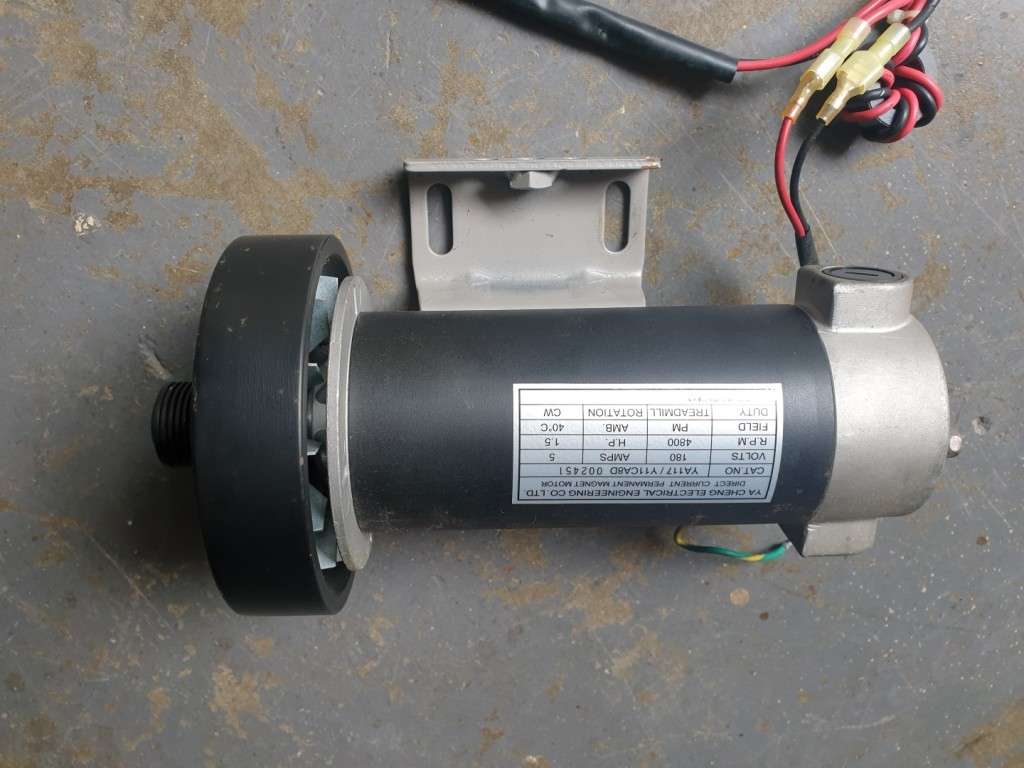 TREADMILL MOTOR  1.5 HP    TROJAN STAMINA 315   MAKES GREAT 880 WATT WIND GENERATOR AS WELL !!!