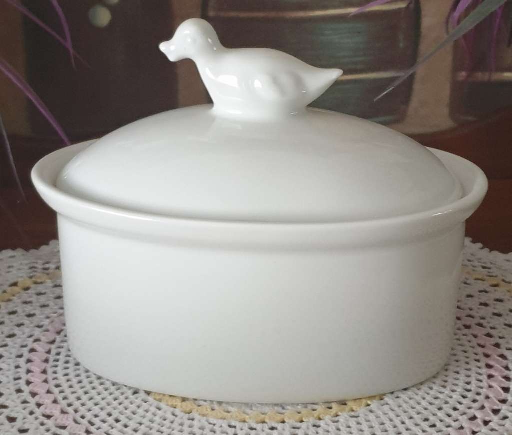 FRENCH WHITE Paté DISH