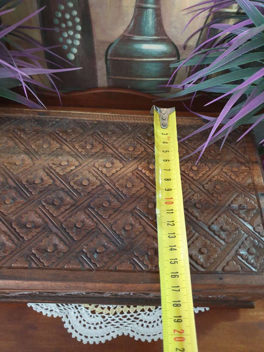 Rose Wood Jewelry Box | Memory Box | Decor |