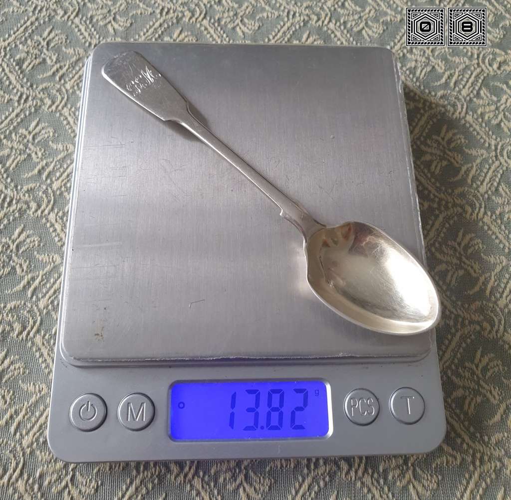 SILVER SPOON | HALLMARKED | VINTAGE | 08