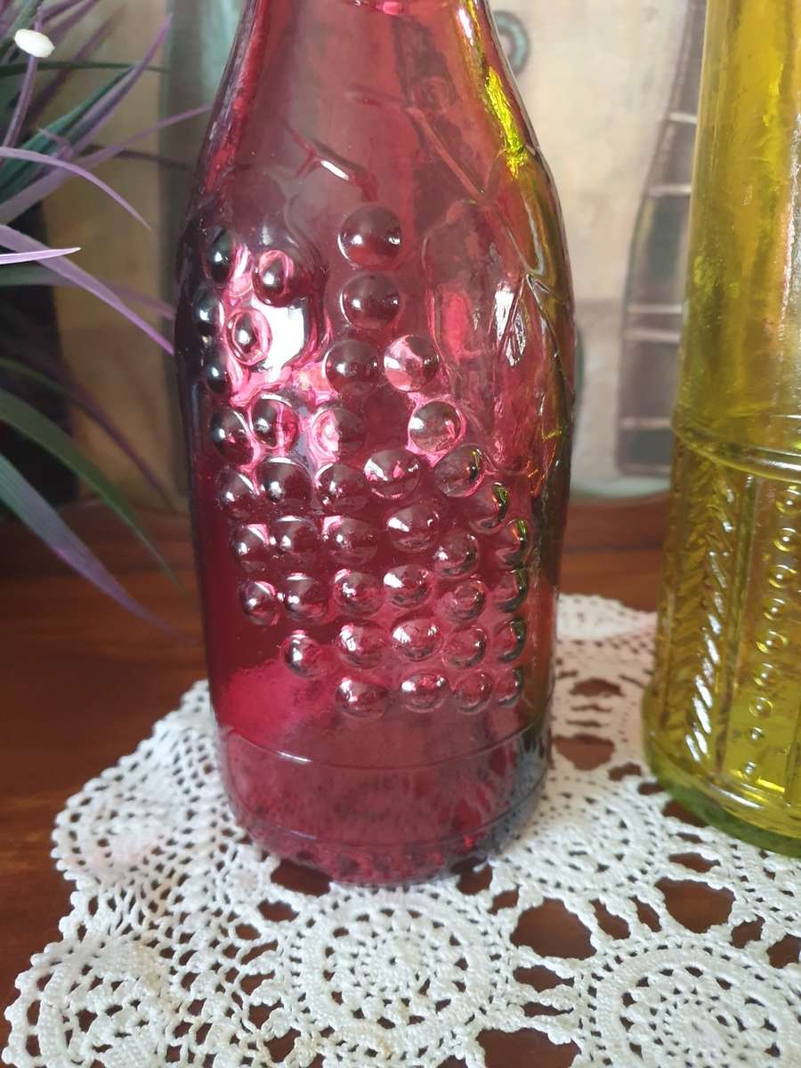 Two Glass Bottles for Your Collection | Decor | Home | Good condition |