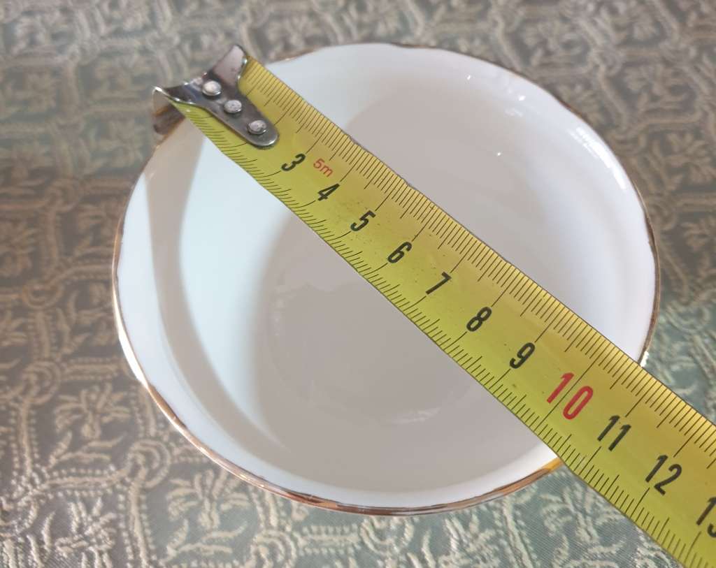 COLCLOUGH RIDGWAY POTTERIES BONE CHINA | SET WITH CAKE PLATE | ENGLAND |