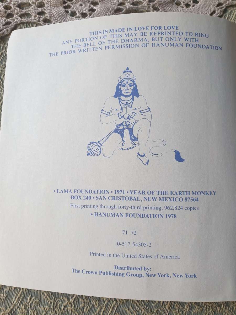 Remember Be Here Now | Hanuman Foundation