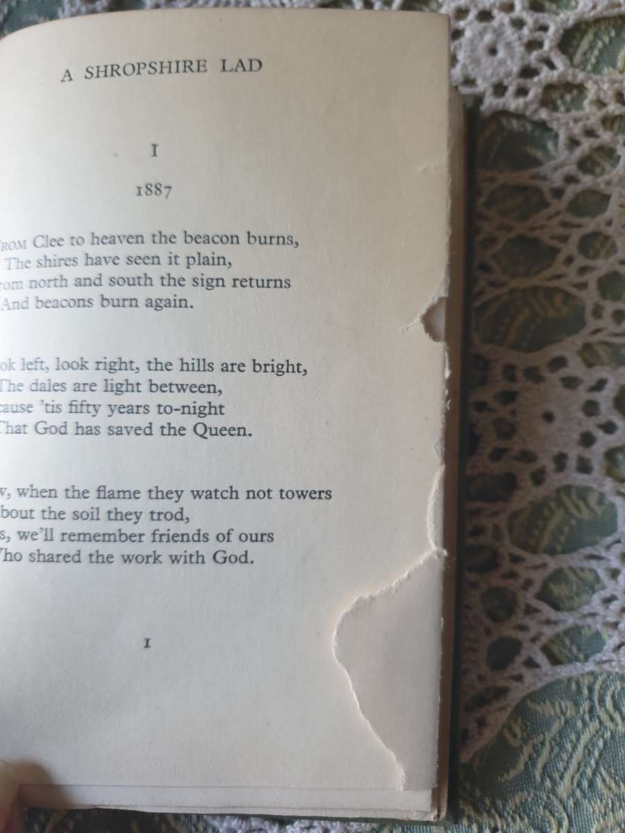 POETRY BOOK | ANTIQUE | COLLECTABLE | DECOR |