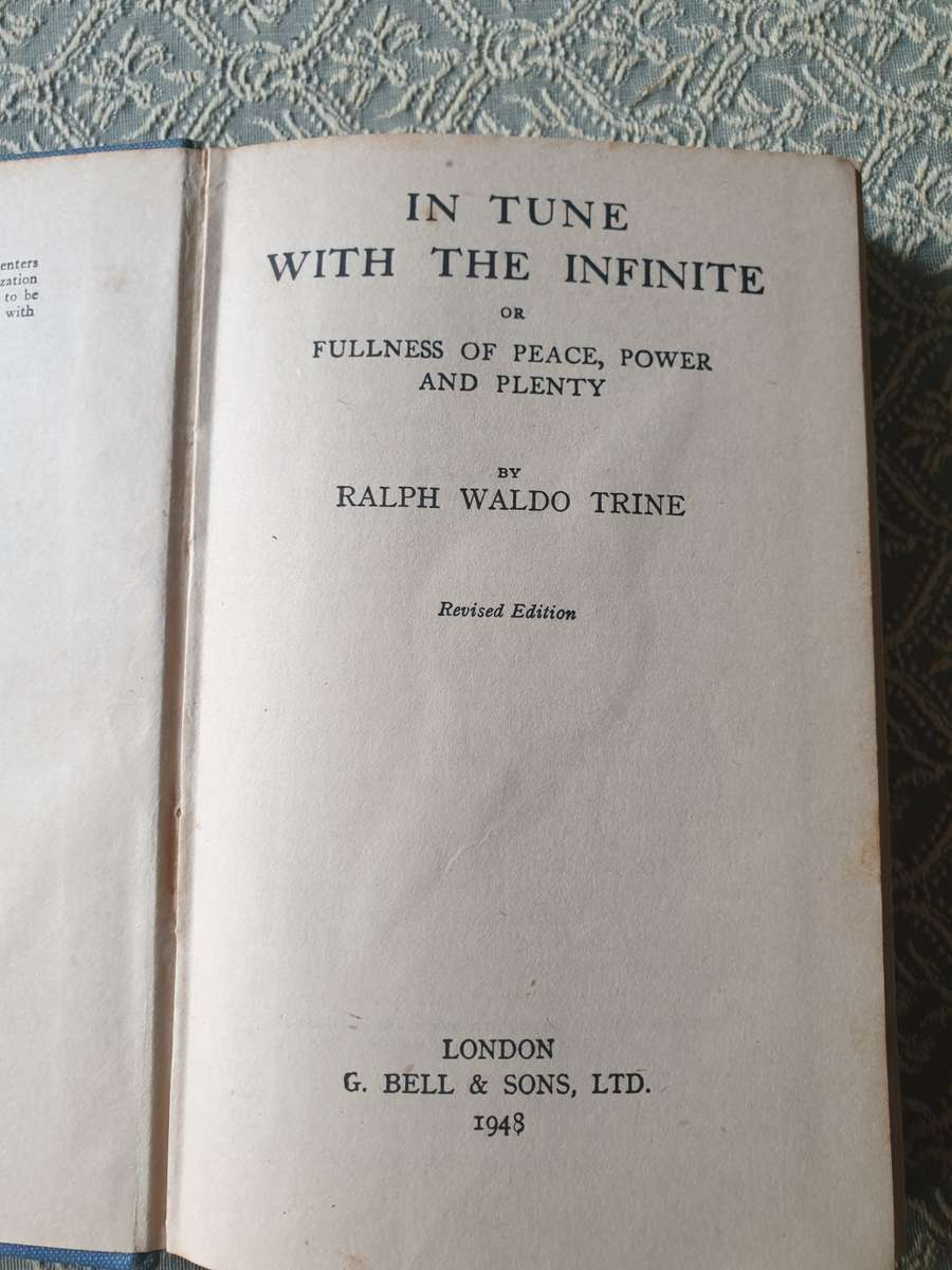 Vintage Book for Your Collection | Decor | Old Book | In tune with the infinite. by Trine |