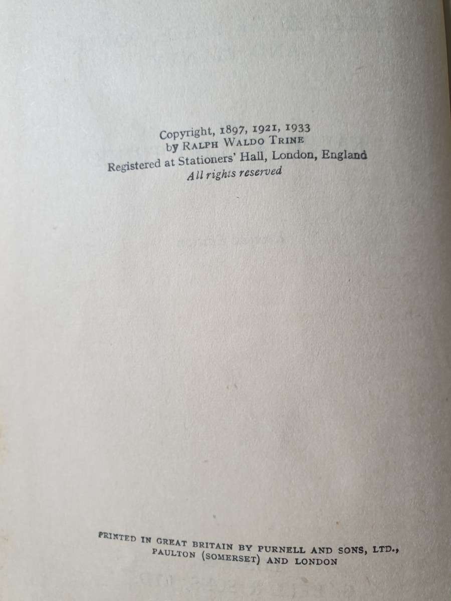 Vintage Book for Your Collection | Decor | Old Book | In tune with the infinite. by Trine |