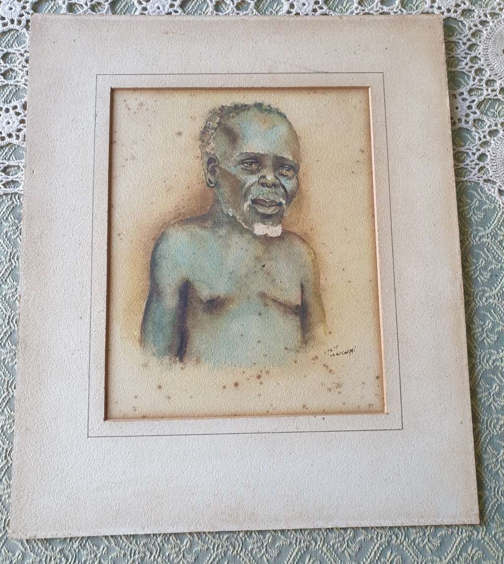 Simon Mnguni Watercolor