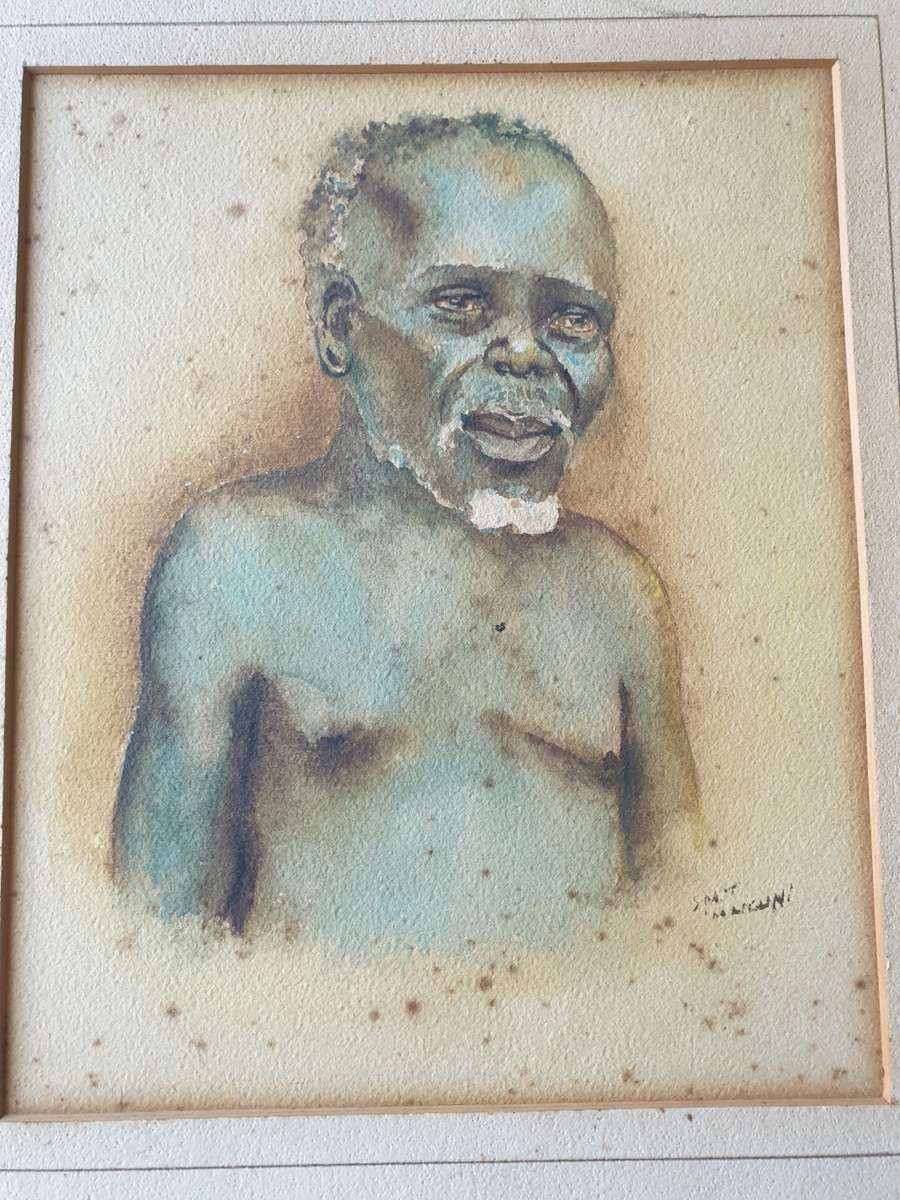 Simon Mnguni Watercolor
