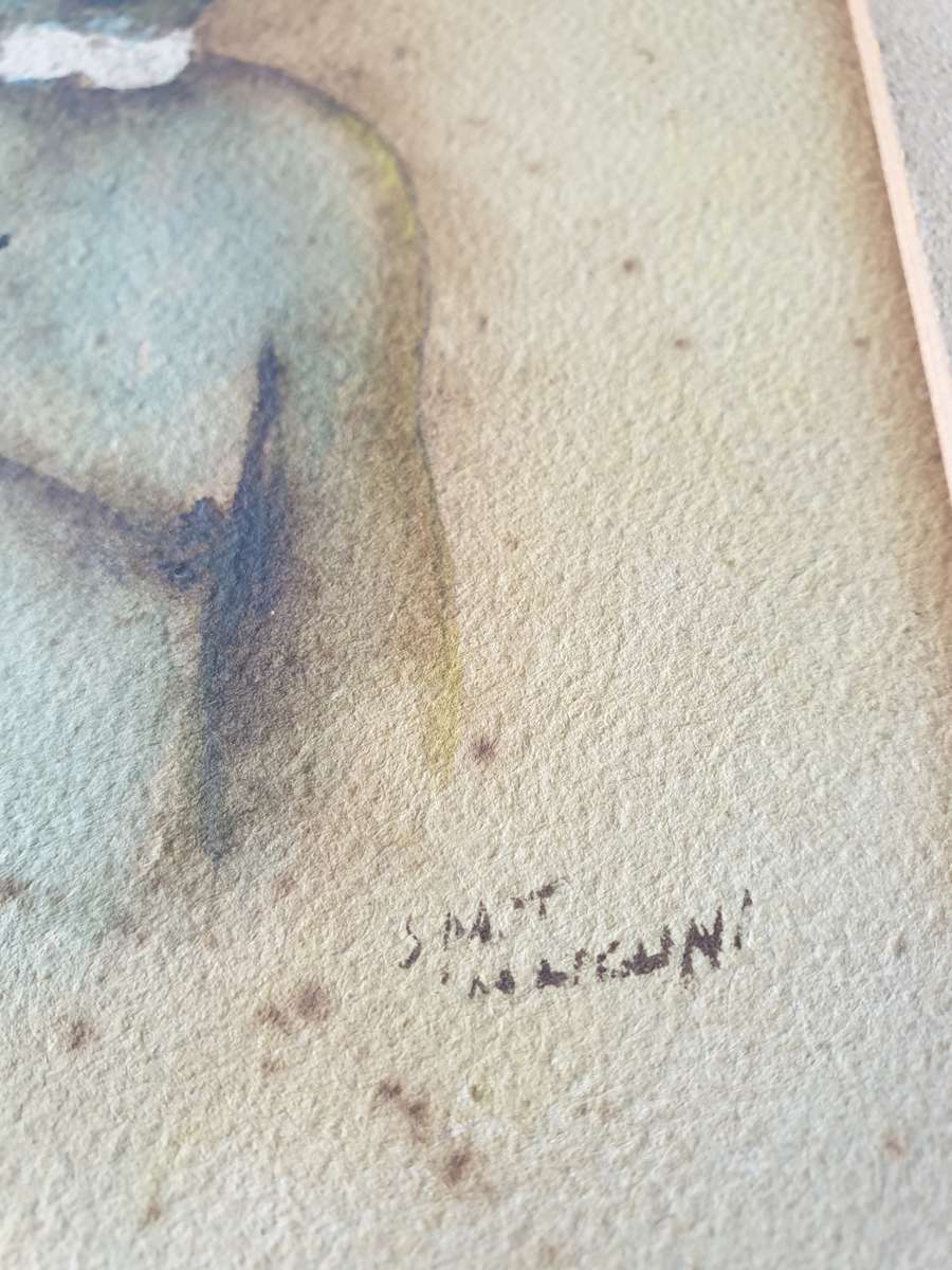 Simon Mnguni Watercolor