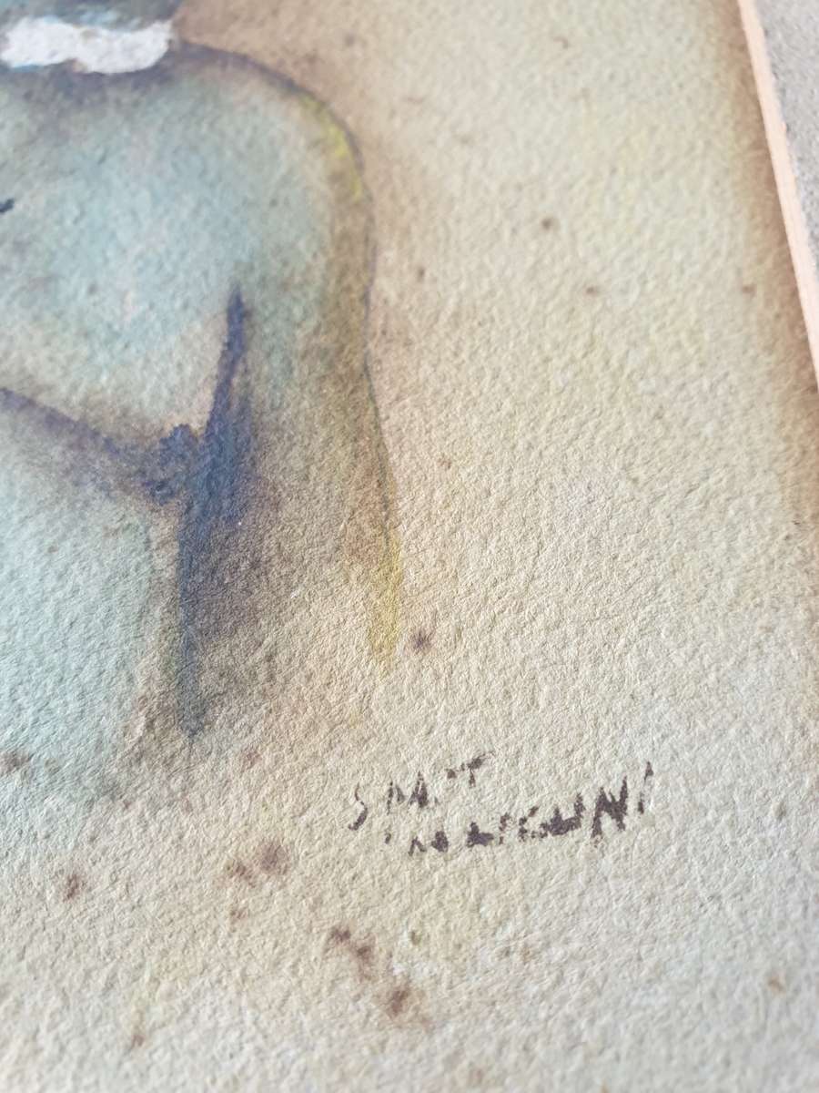 Simon Mnguni Watercolor