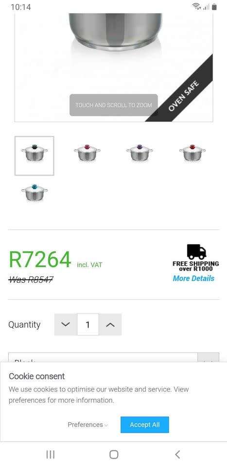 AMC COOKWARE ... 30 CM GOURMET SUPER HIGH