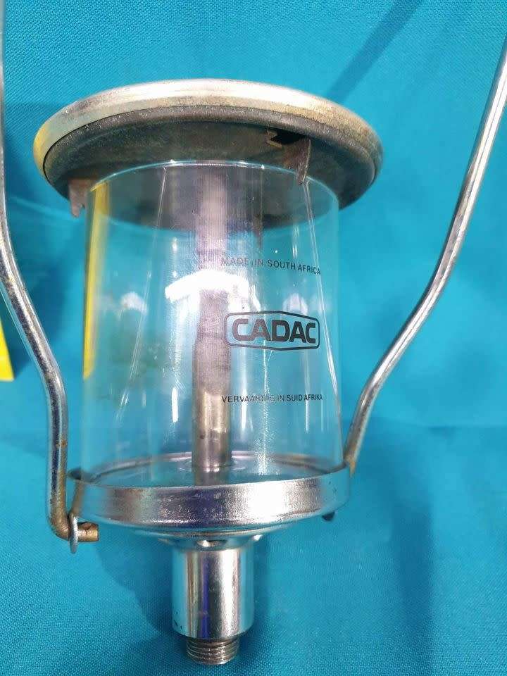 Cadac gas lamp with new mantle