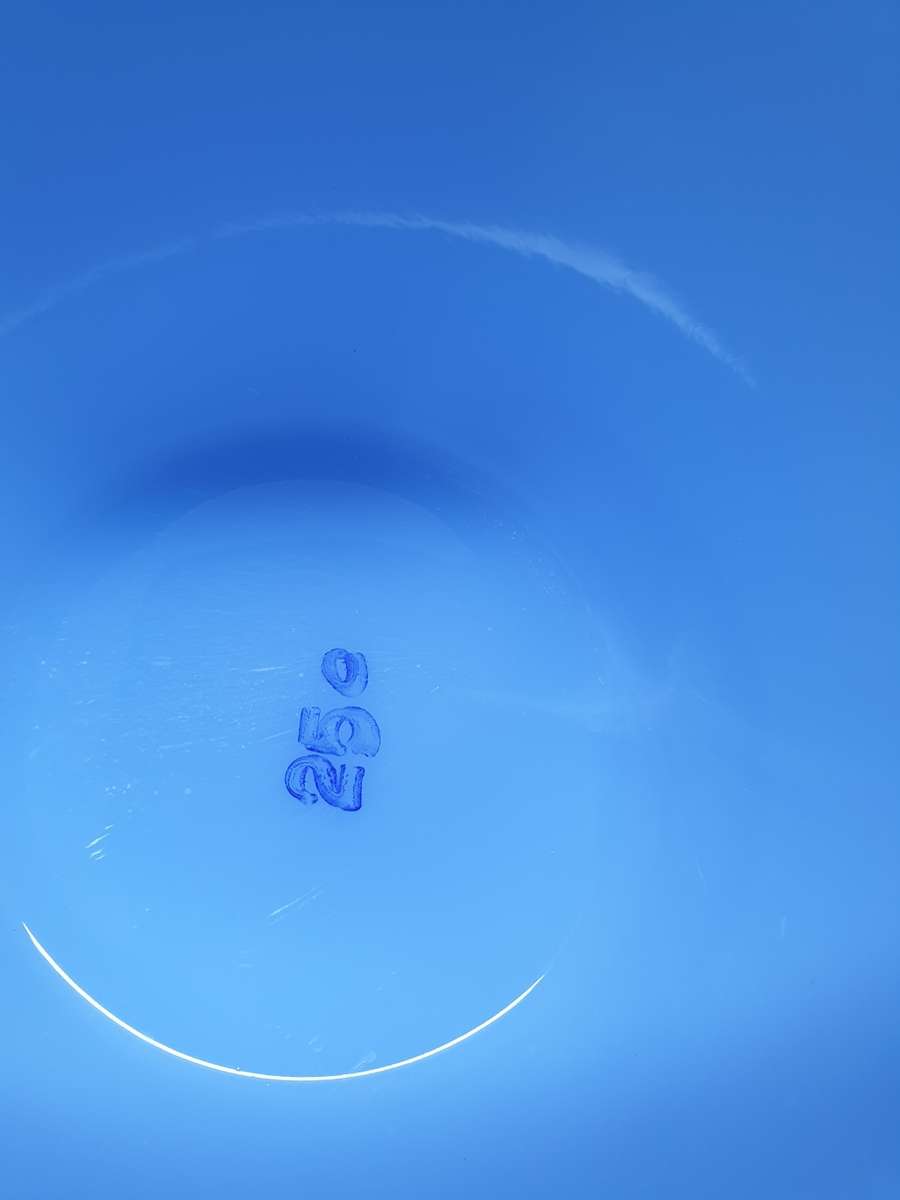 VINTAGE SMALL BABY BLUE MIXING BOWL
