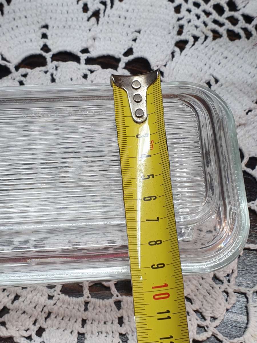 GLASS BUTTER BOWL | FRANCE |