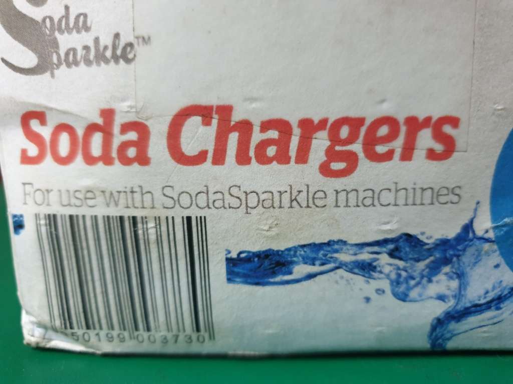 Soda co2 CHARGES SET OF 12 UNITS
