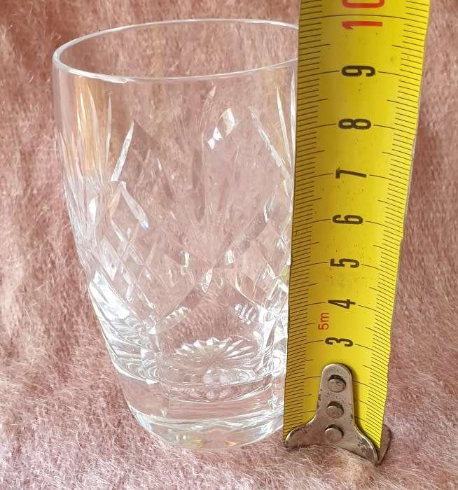 SET OF 3 CRYSTAL GLASSES