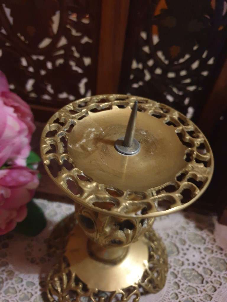 Brass Candle Holder