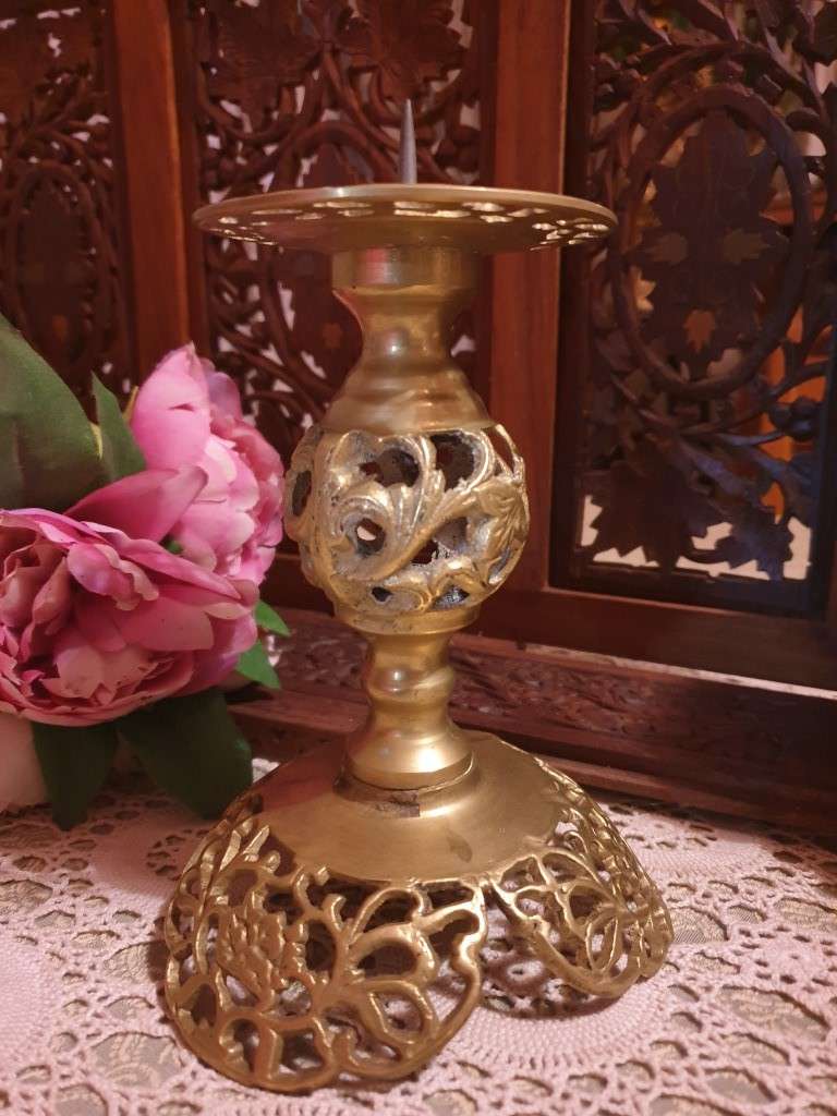 Brass Candle Holder