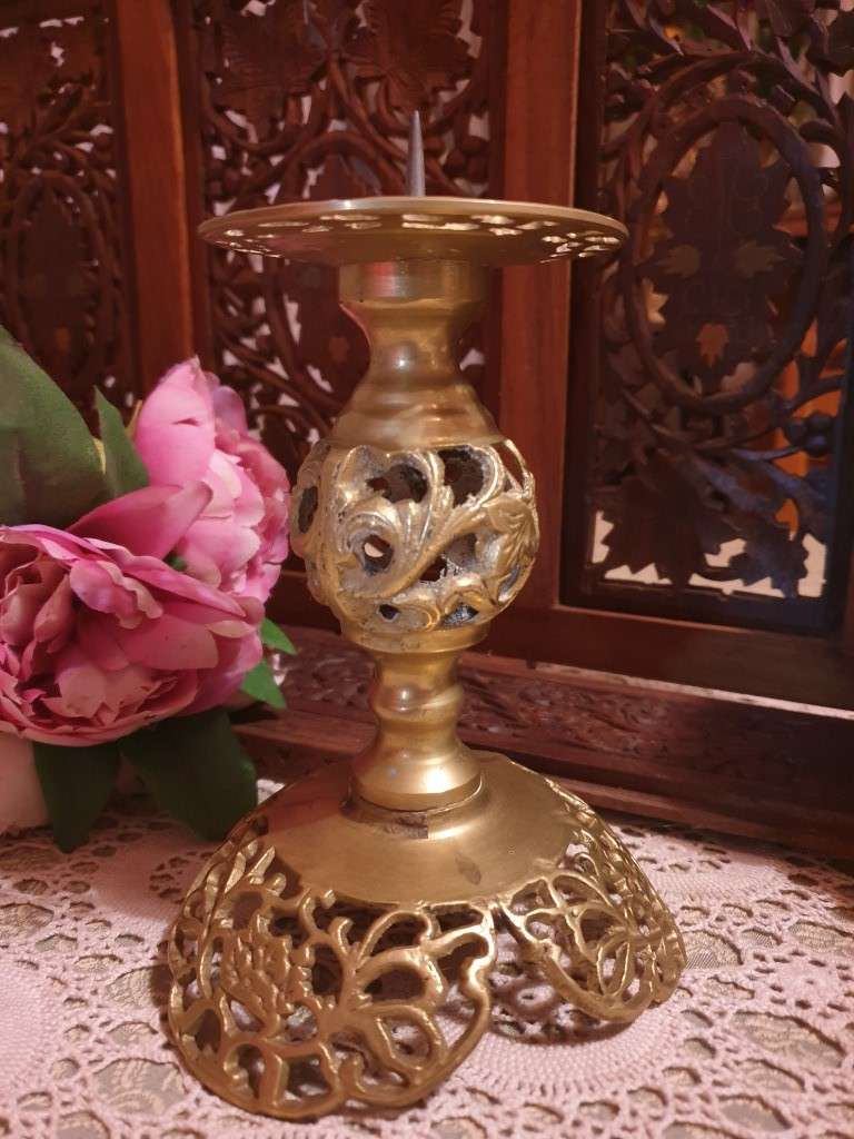 Brass Candle Holder