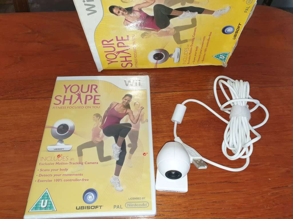 Wii Your shape camera and game