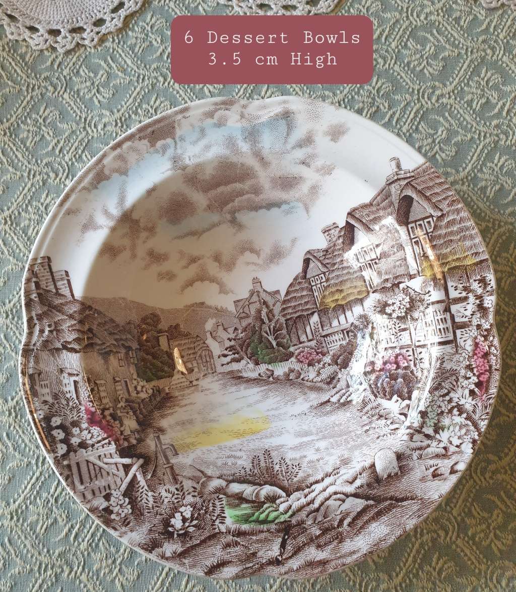 Olde English Country Side Johnson Bros | DINNER SET |  Manufactured 1970-1979 |