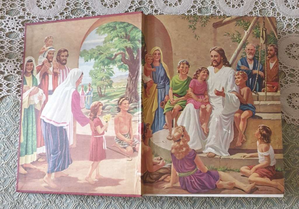 OU KINDERBYBEL DD 1954 - `JUWELE UIT DIE BYBELSKATKIS`