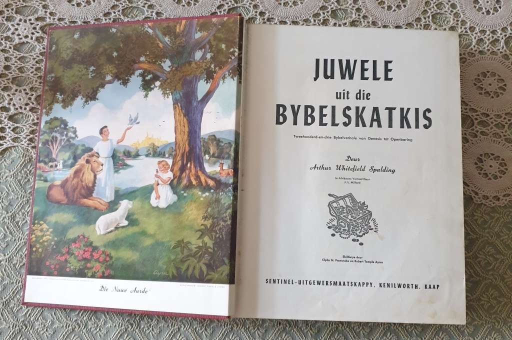 OU KINDERBYBEL DD 1954 - `JUWELE UIT DIE BYBELSKATKIS`