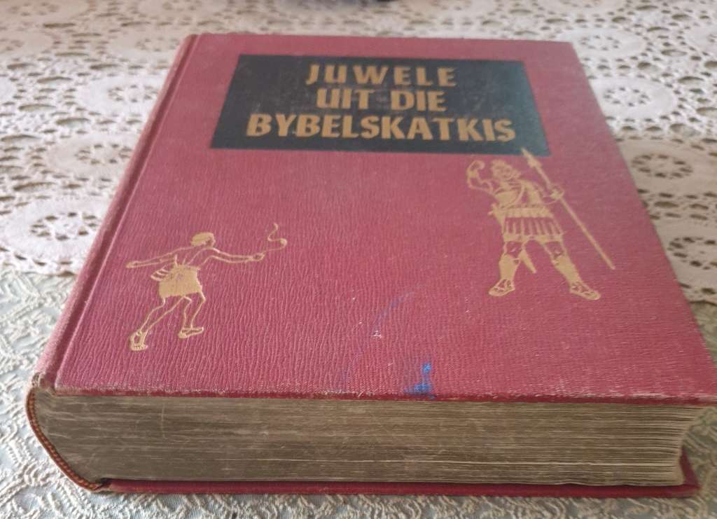 OU KINDERBYBEL DD 1954 - `JUWELE UIT DIE BYBELSKATKIS`
