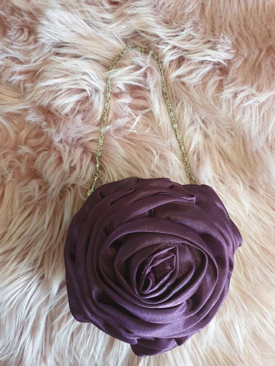 Small Purple Evening Bag | Wedding Bag |