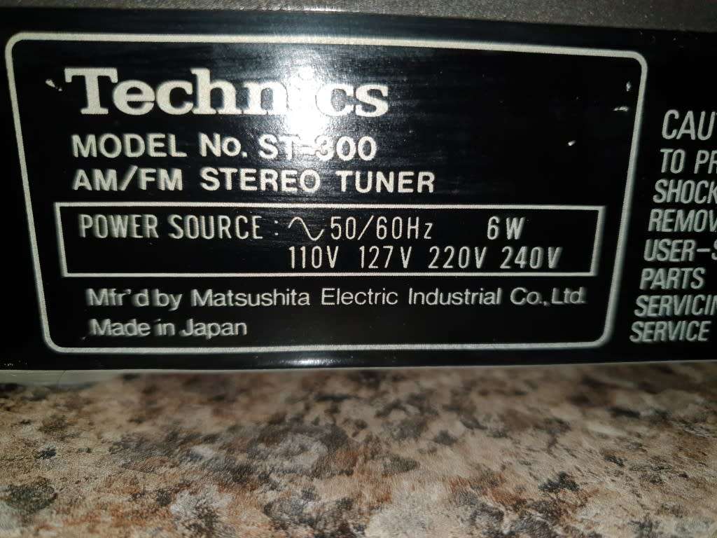 Technics ST-300 Tuner