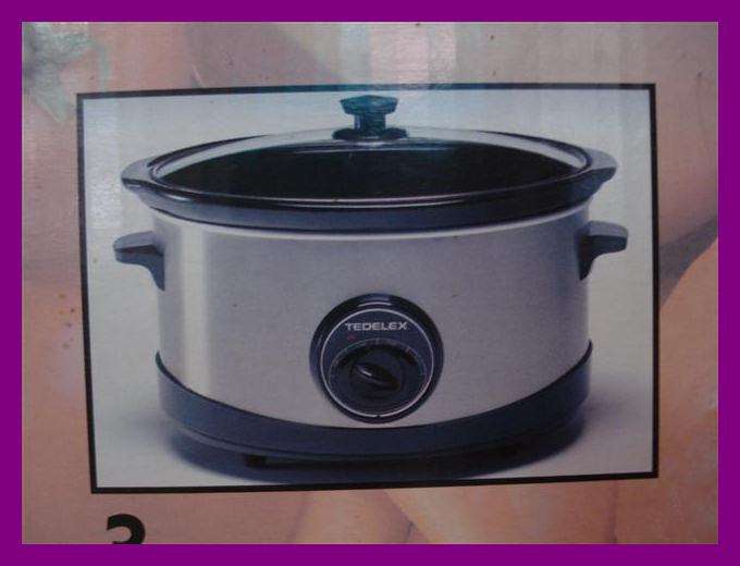 Going Once!! Tedelex Slow Cooker Used Once!! What a Great Bargain!!