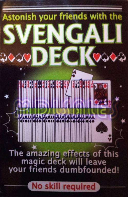 Magic Trick Svengali Deck