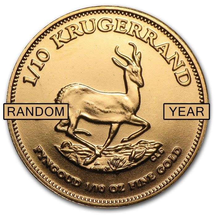 1/10 Gold Kruger Rand
