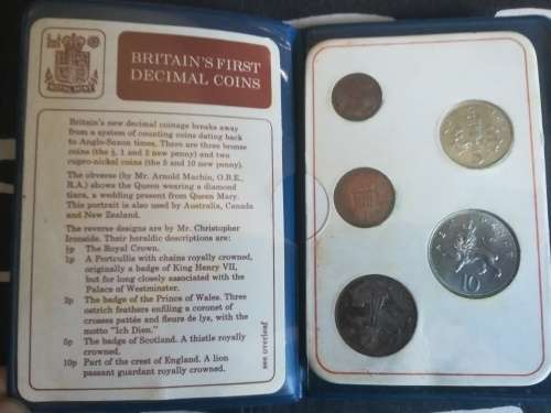 First Decimals Coins