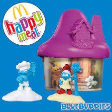 Mcdonalds 2017 Smurfs The Lost Village Light Purple House