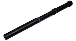Long Stun gun baton- Rechargeable Shock stick with anti-grip shock plates #No license needed