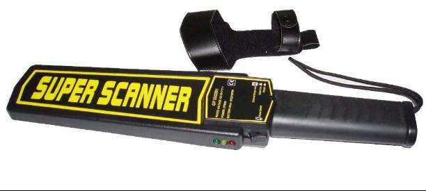 Metal Detector Hand Held Scanner for All Security around Offices and Events Security Guards Tool