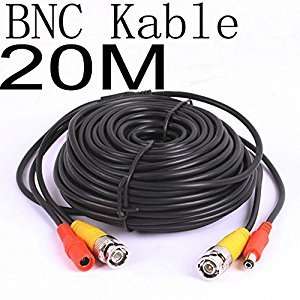 20M CCTV CABLE - RCA/BNC WITH POWER