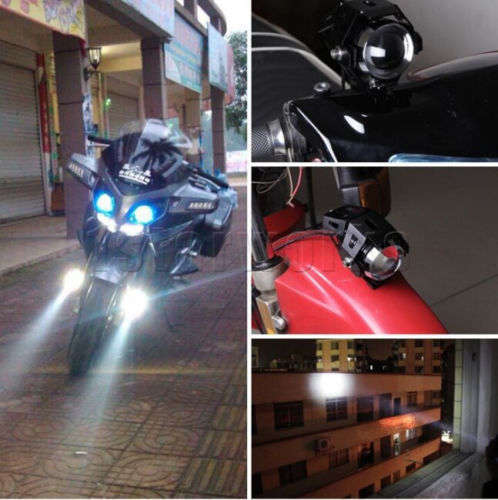 30W U5 U7 Motorcycle Bike LED Headlight Driving Fog Spot Light Lamp