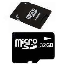 32GB Micro SD card + SD Adapter